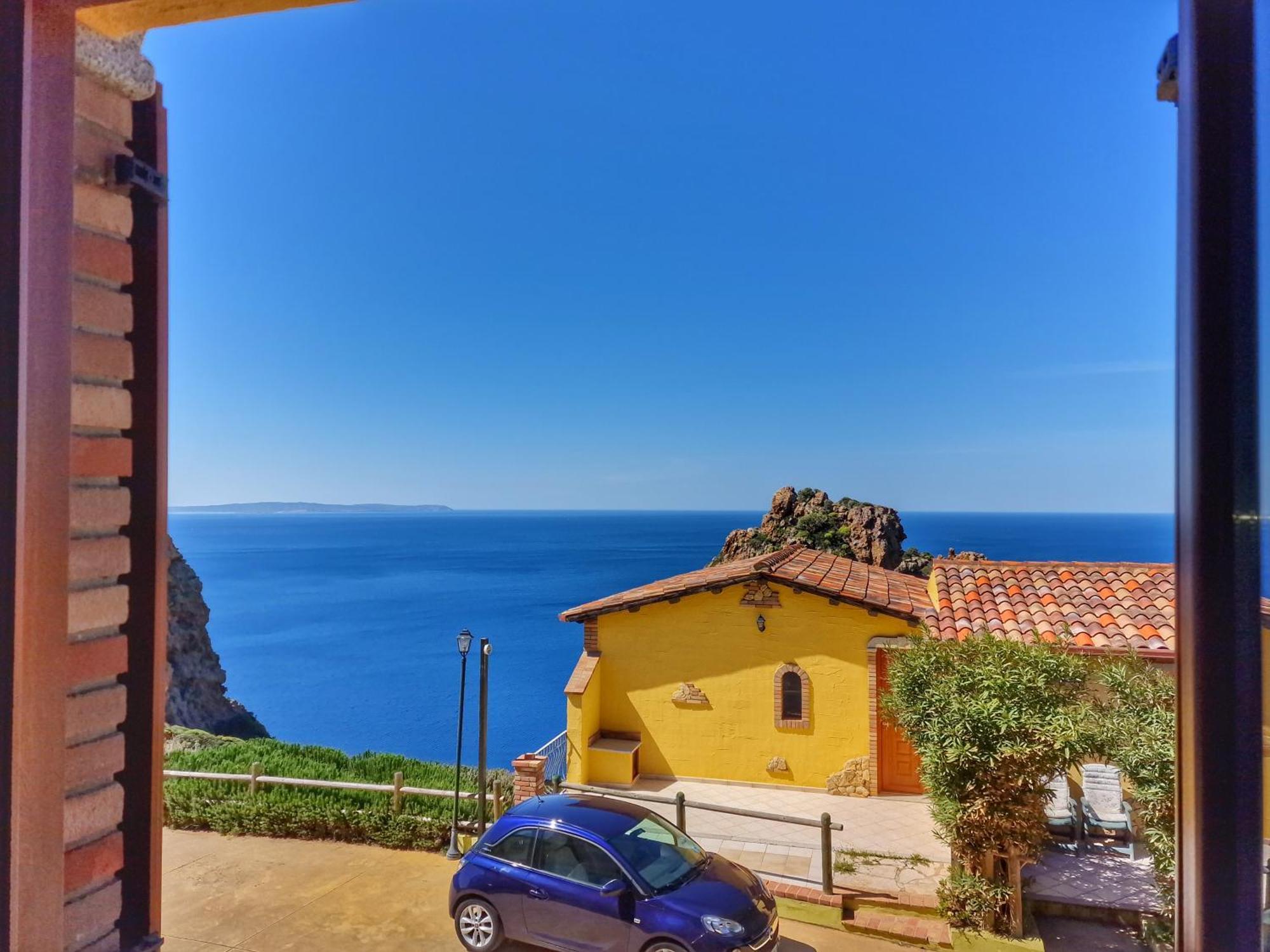 Вилла La Perla E Le Conchiglie Tanca Piras Vista Mare Nebida Экстерьер фото