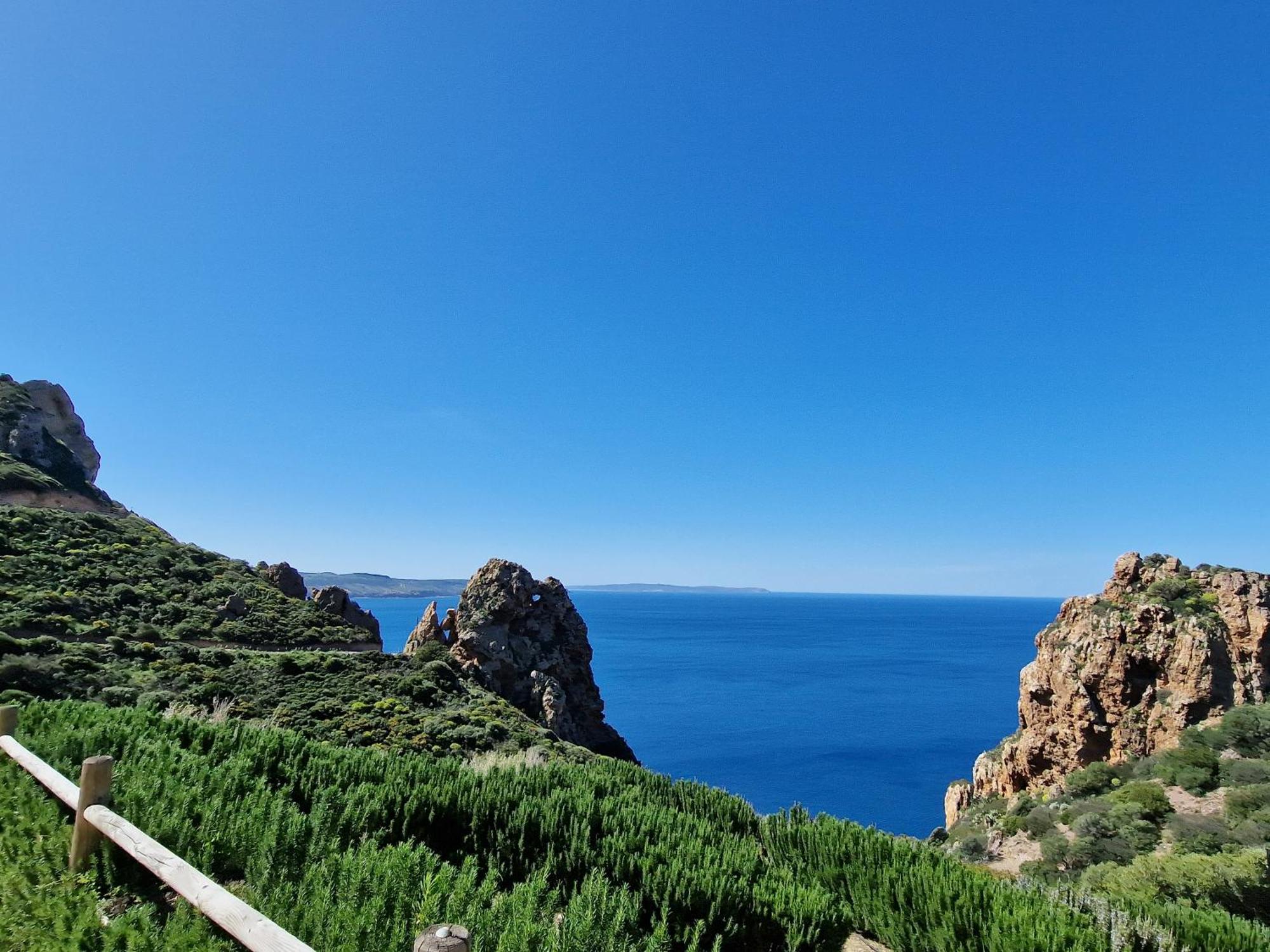 Вилла La Perla E Le Conchiglie Tanca Piras Vista Mare Nebida Экстерьер фото